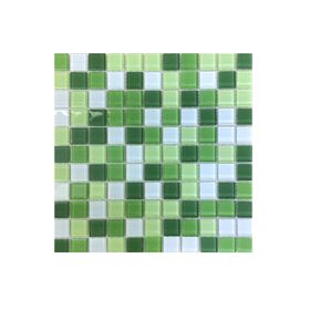 Malla mosaico 30x30 cm vidrio verde Norglas