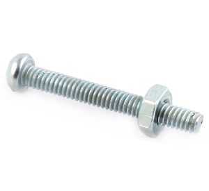 Perno cocina con tuerca 1/8x1'' zincado 20 unidades Arnik