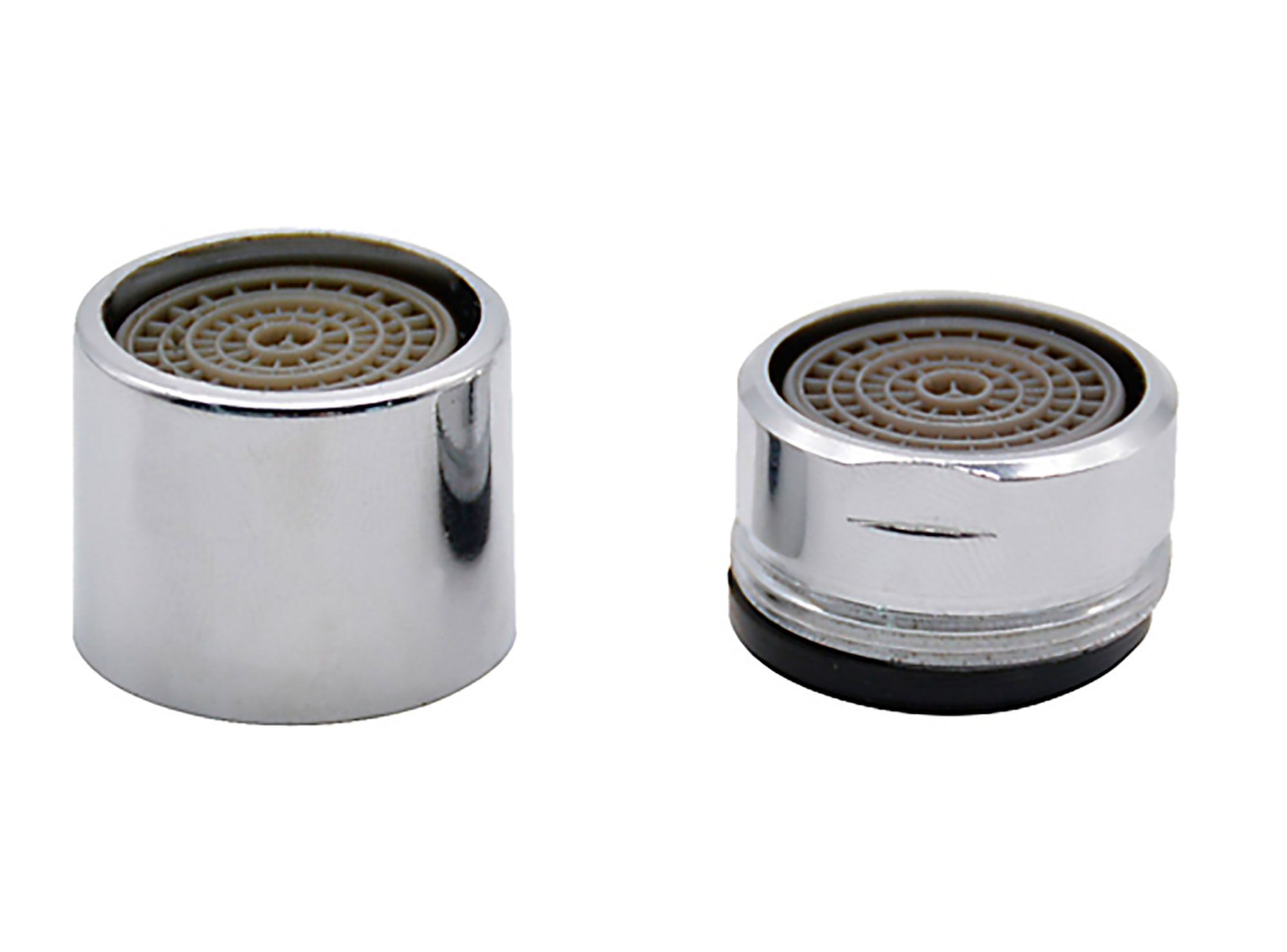 Aireador baño + aireador cocina cromo Stretto