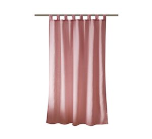 Cortina velo 140x230 cm rosado Cotidiana