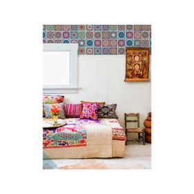 Vinilo adhesivo 15x15 cm Mandala 12 unidades