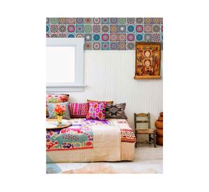 Vinilo adhesivo 15x15 cm Mandala 12 unidades