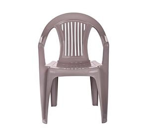 Silla plástico Barcelona gris