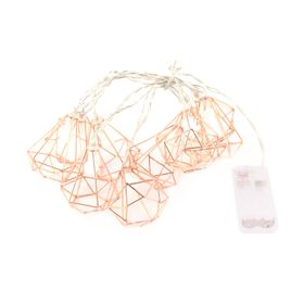 Guirnalda LED decorativa 10L cobre Ledzone