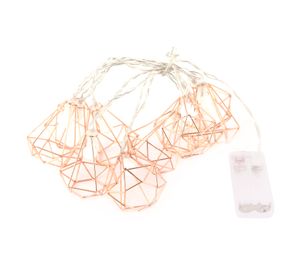 Guirnalda LED decorativa 10L cobre Ledzone