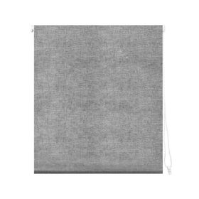 Cortina roller blackout 180x250 cm textura gris Cotidiana