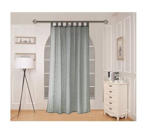 Cortina velo 140x230 cm Deshilado menta Cotidiana