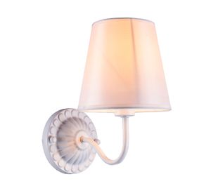 Aplique 1L E14 Pantalla blanco Abitare