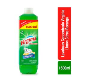 Lavalozas 1,5 litros limón citrus Virginia.