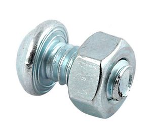 Perno cocina con tuerca 3/16x1/2'' zincado 20 unidades Arnik