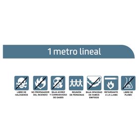 Cable EVA plus 1,5 mm 1 m H07Z1-U blanco Cocesa.