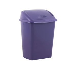 Papelero vaivén 7 litros Deluxe morado Innovaplast