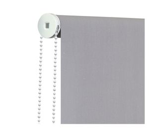 Cortina roller blackout 120x165 cm textura gris Cotidiana