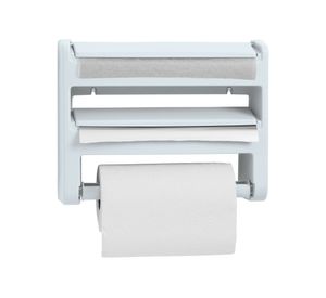 Portarollo mural triple blanco Rimax