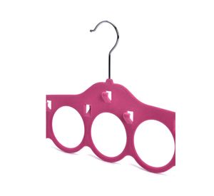 Percha para pañuelos Terciopelo 41.5x21x0.53 cm