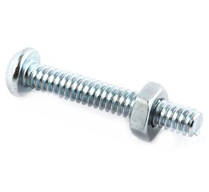 Perno cocina con tuerca 3/16x1 1/4'' zincado 20 unidades Arnik