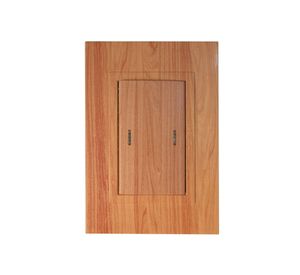 Placa armada interruptor 16A 9/24 Zen concept madera H1 Kalop