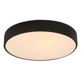 Plafón LED redondo negro Abitare