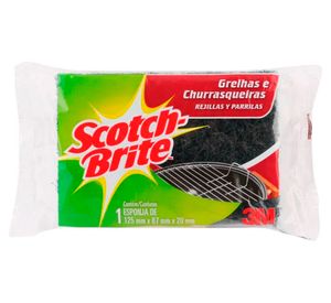 Esponja parrillas fibra sintética