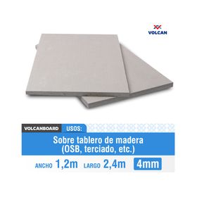 Plancha volcanboard 4x1200x2400 mm Volcán