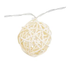 Guirnalda LED 10L ovillo blanco Ledzone