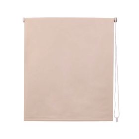 Cortina roller blackout 80x165 cm liso beige Cotidiana