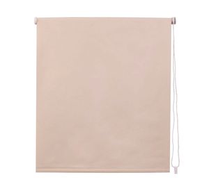 Cortina roller blackout 80x165 cm liso beige Cotidiana