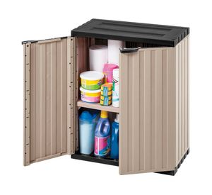 Gabinete mediano pardo/negro Rimax