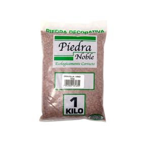 Piedra decorativa 1 kg gravilla vino Piedra Noble