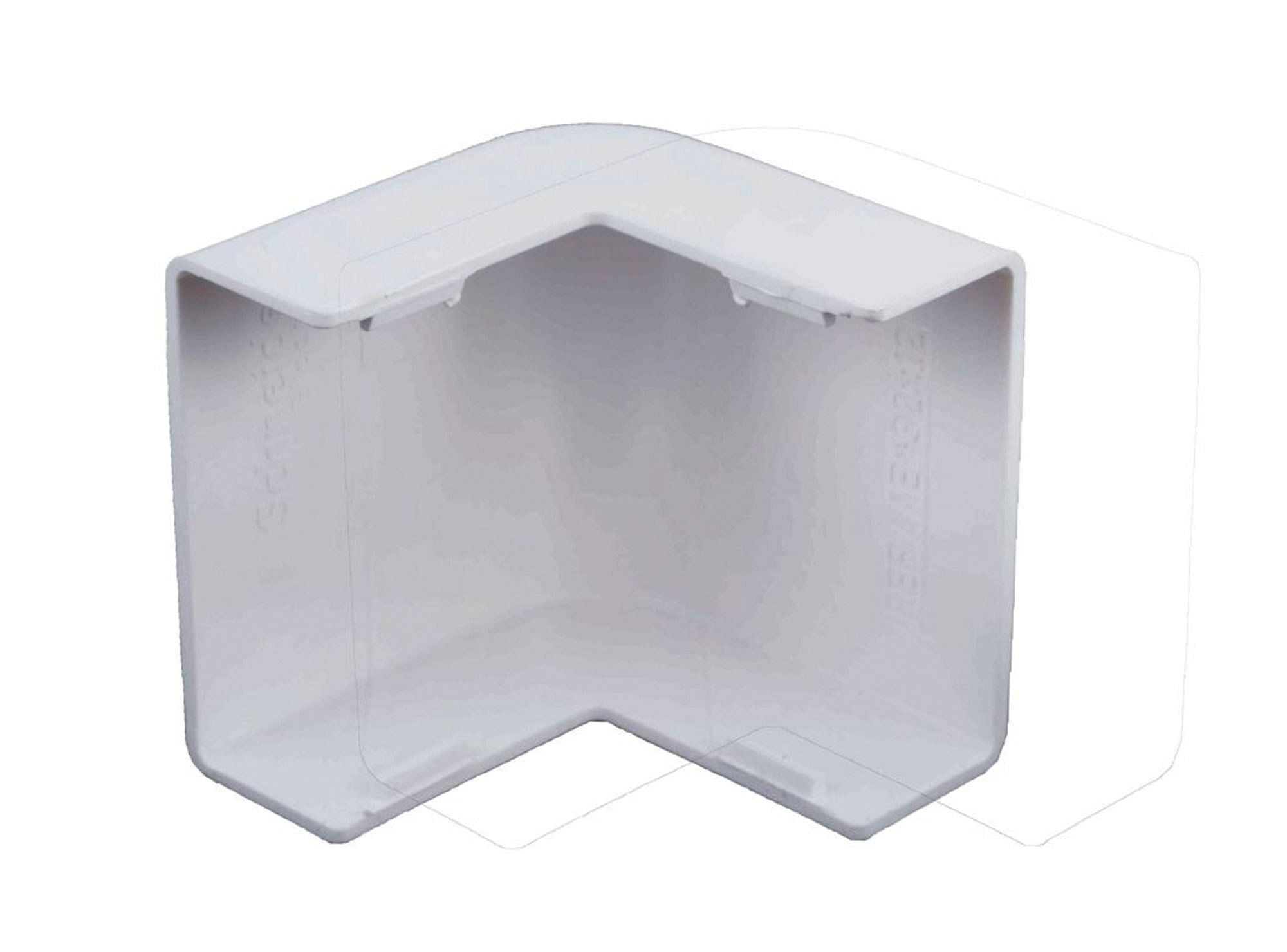 Ángulo externo canaleta 20x12 mm Dexson blanco Schneider