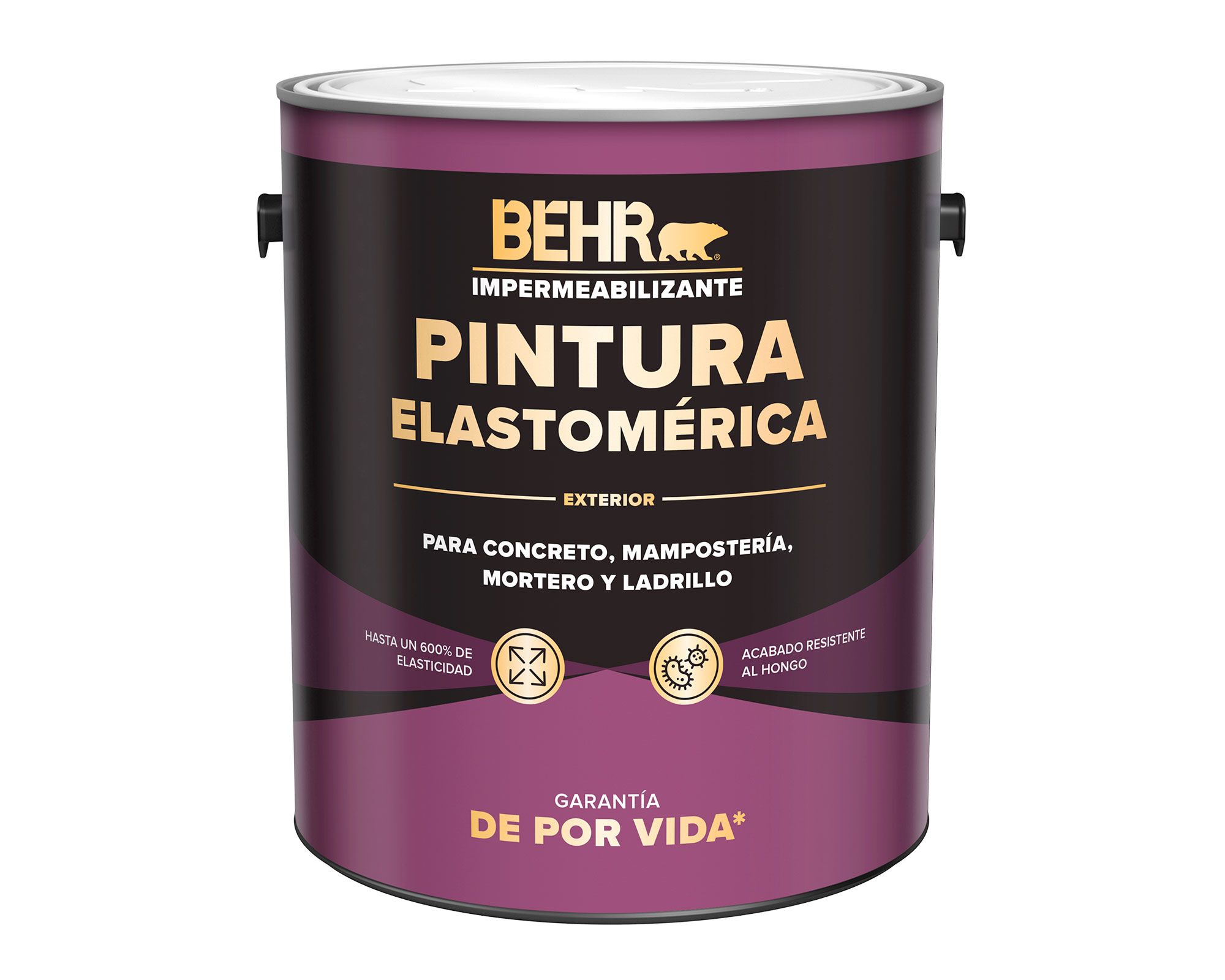 Pintura Elastomérica 1 Galón Impermeabilizante Blanco Behr
