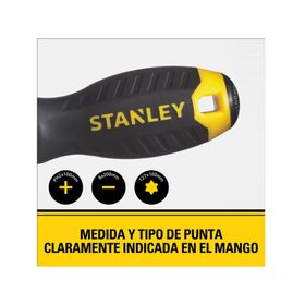 Juego destornilladores STMT66675-840 8 piezas Stanley.