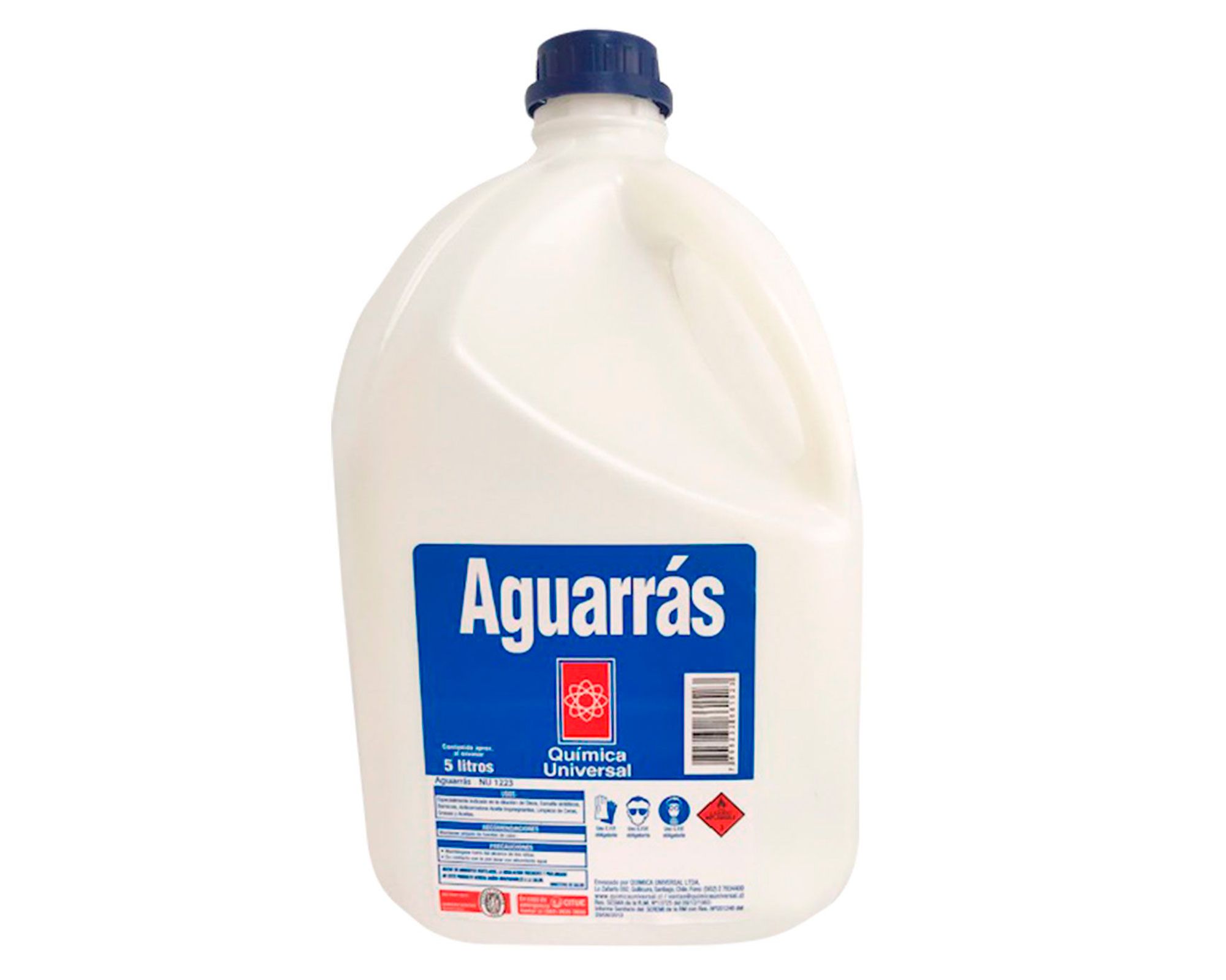 Aguarrás 5 litros Química Universal