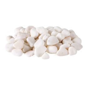 Piedra decorativa 1 kg mármol blanco Piedra Noble