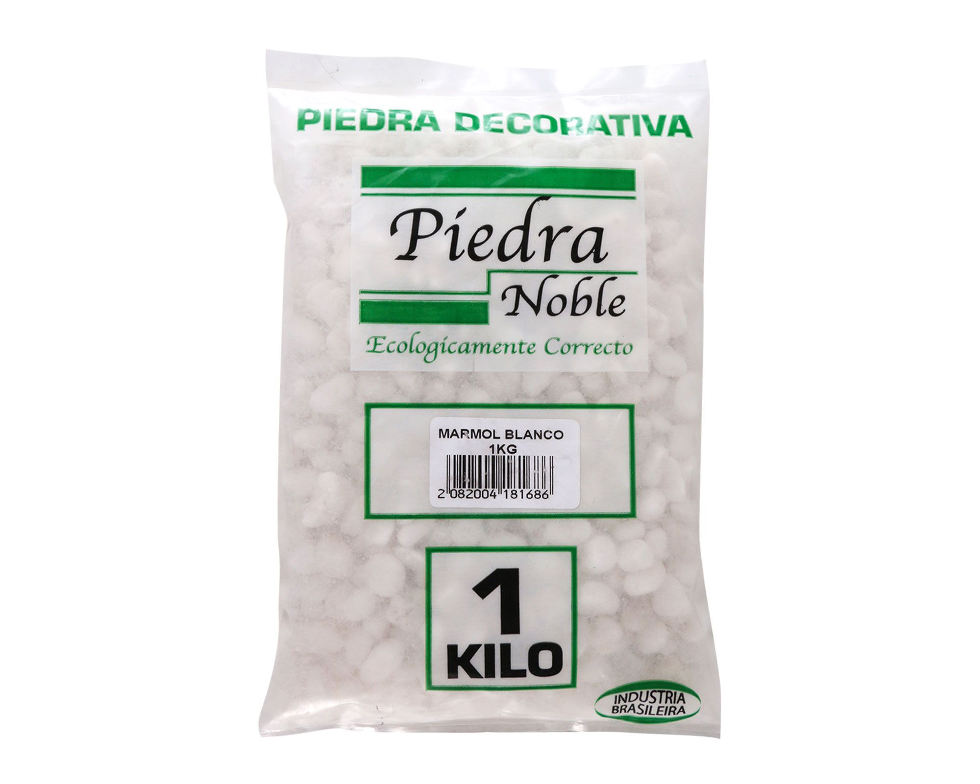 Piedra decorativa Mármol Blanco 1kg Piedra Noble
