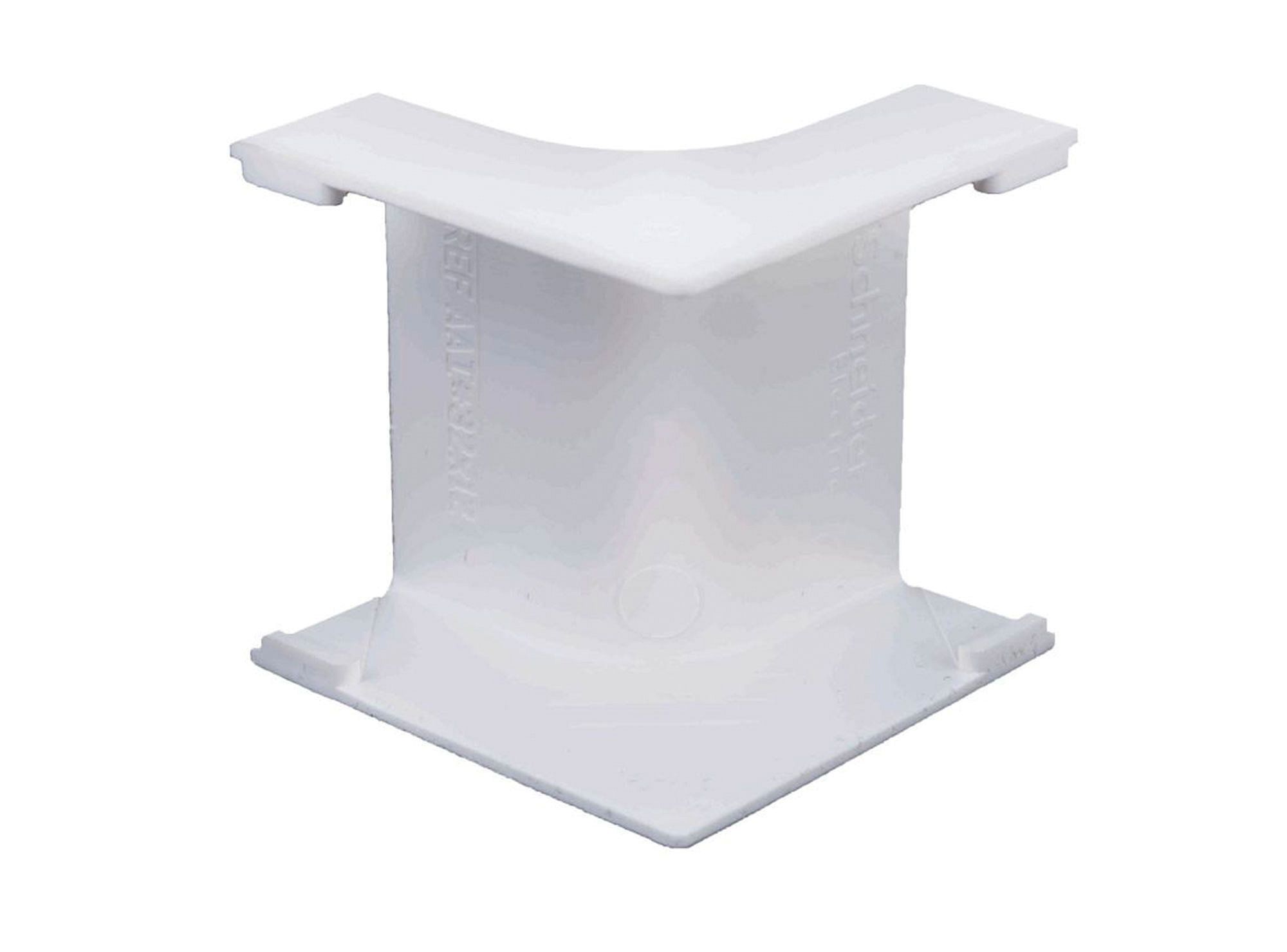 Ángulo interno canaleta 20x12 mm Dexson blanco Schneider