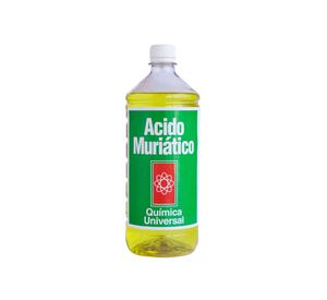 Ácido muriático 1 litro Química Universal