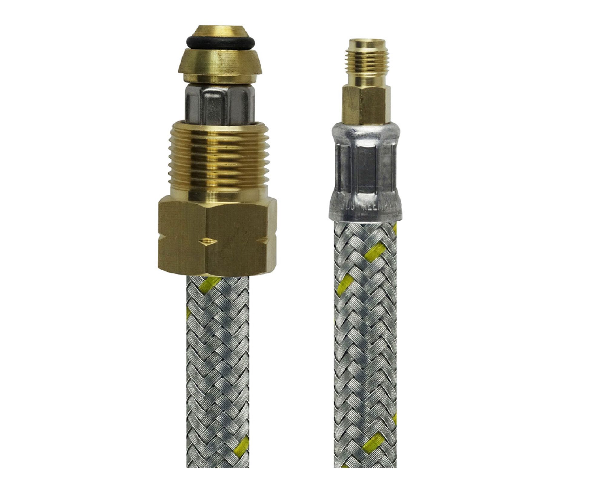 Flexible gas HE 7/16'' x 7/8'' izquierdo Providus | Easy.cl