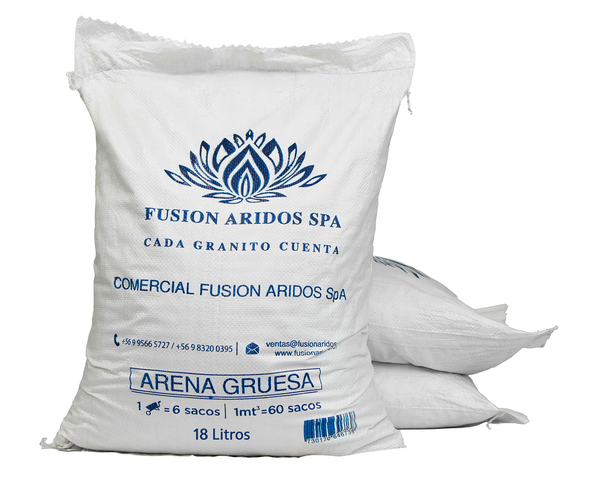 Arena gruesa 18 litros