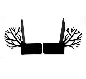 Sujeta libros 32 cm árbol negro Ducasse