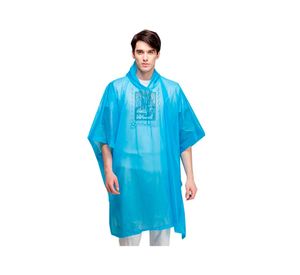 Poncho impermeable adulto azul Pro Outdoor