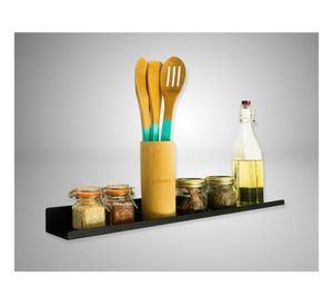 Repisa 60 cm Spezia negro Ducasse