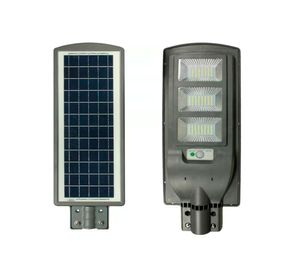Luz calle solar LED 60 W - 900 LM luz cálida con sensor movimiento Parksolar