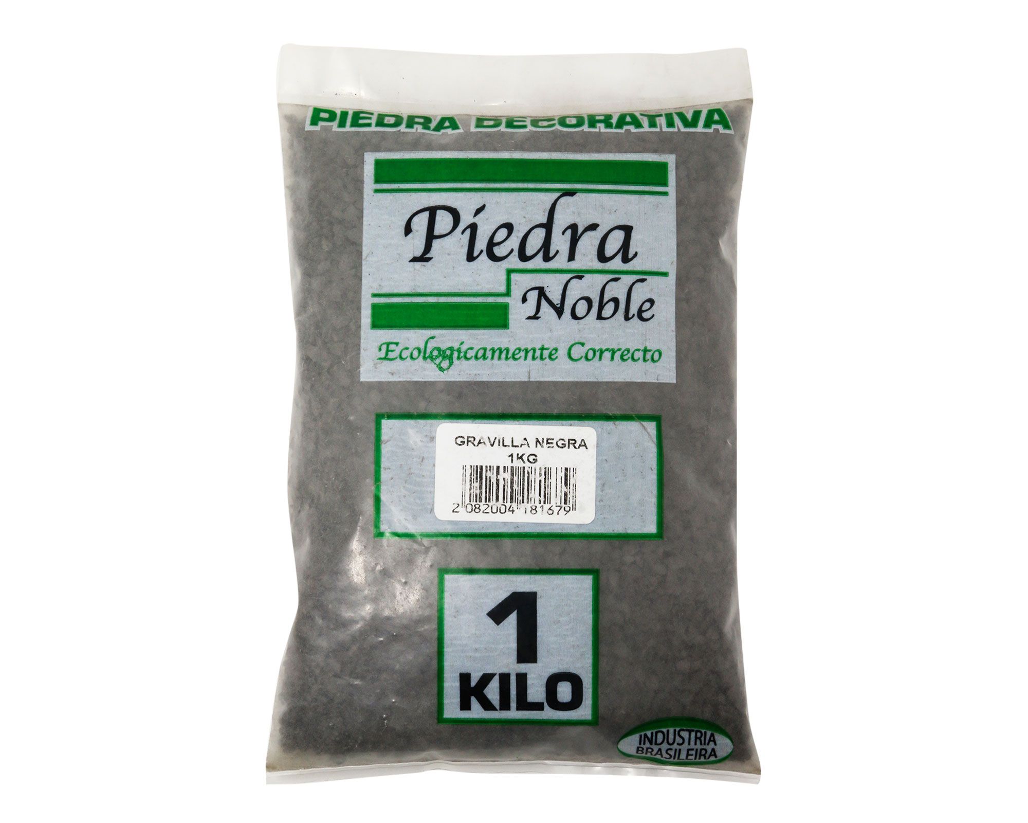 Piedra decorativa 1 kg gravilla negro Piedra Noble