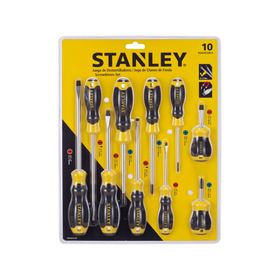 Destornillador 10 piezas STMT66676-840 Stanley.