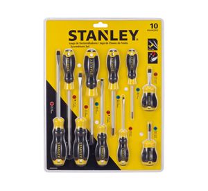 Destornillador 10 piezas STMT66676-840 Stanley.