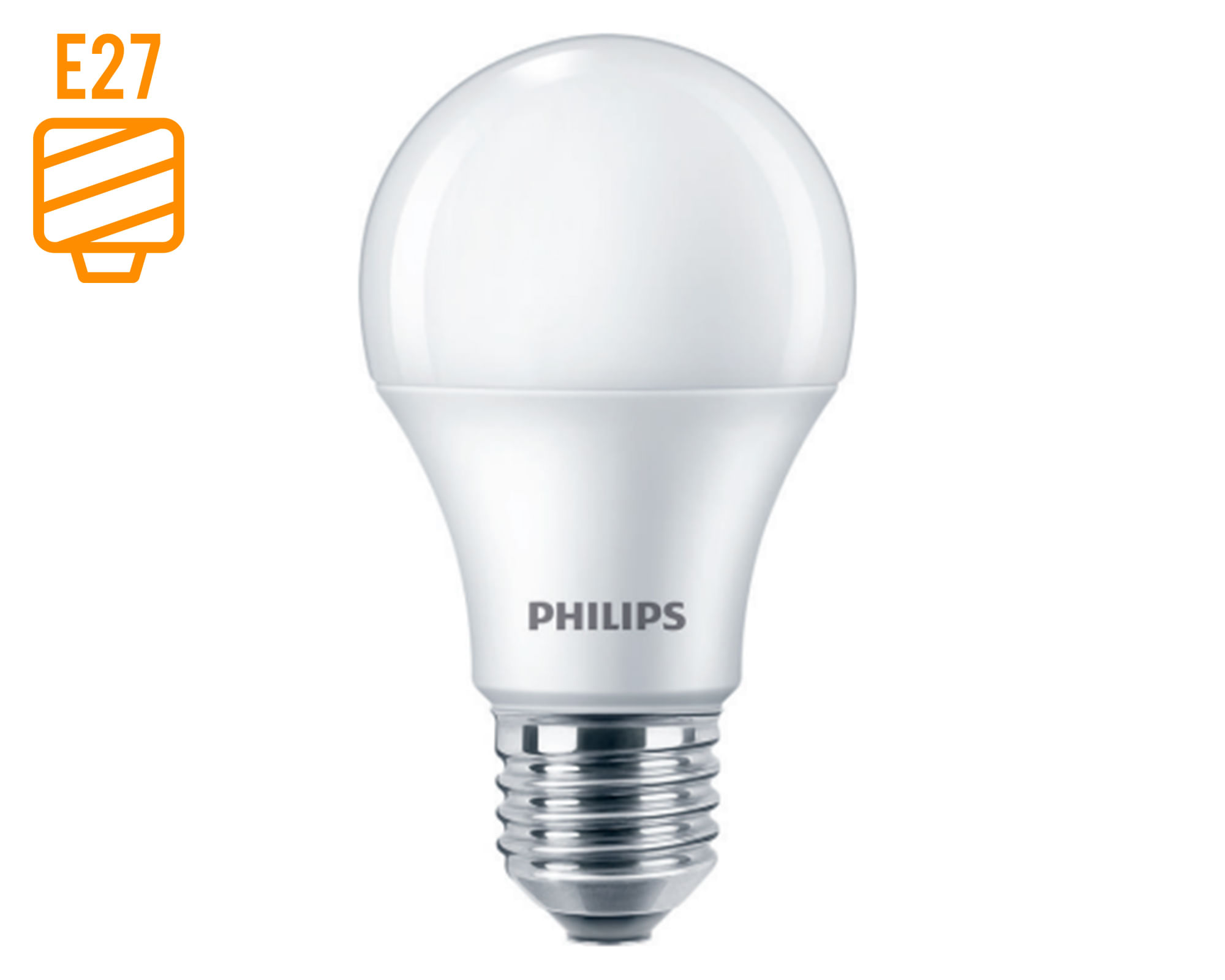 Ampolleta Led 7W E27 luz cálida blanca
