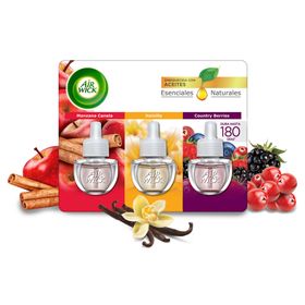 Repuesto aromatizador eléctrico surtido 3 un.