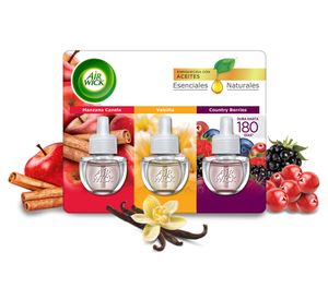 Repuesto aromatizador eléctrico surtido 3 un.