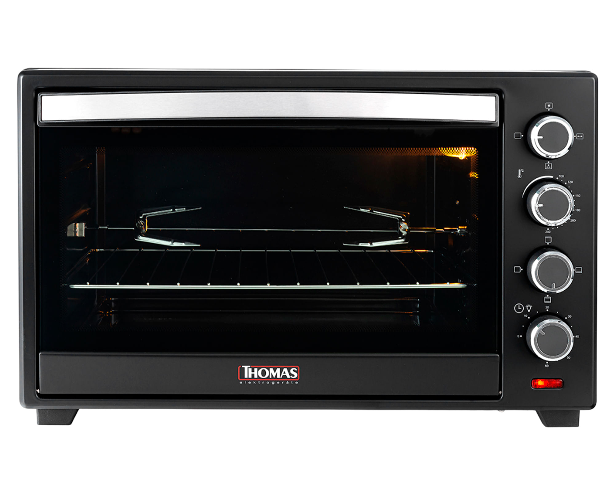 Thomas Horno eléctrico TH-38N negro 38 lt